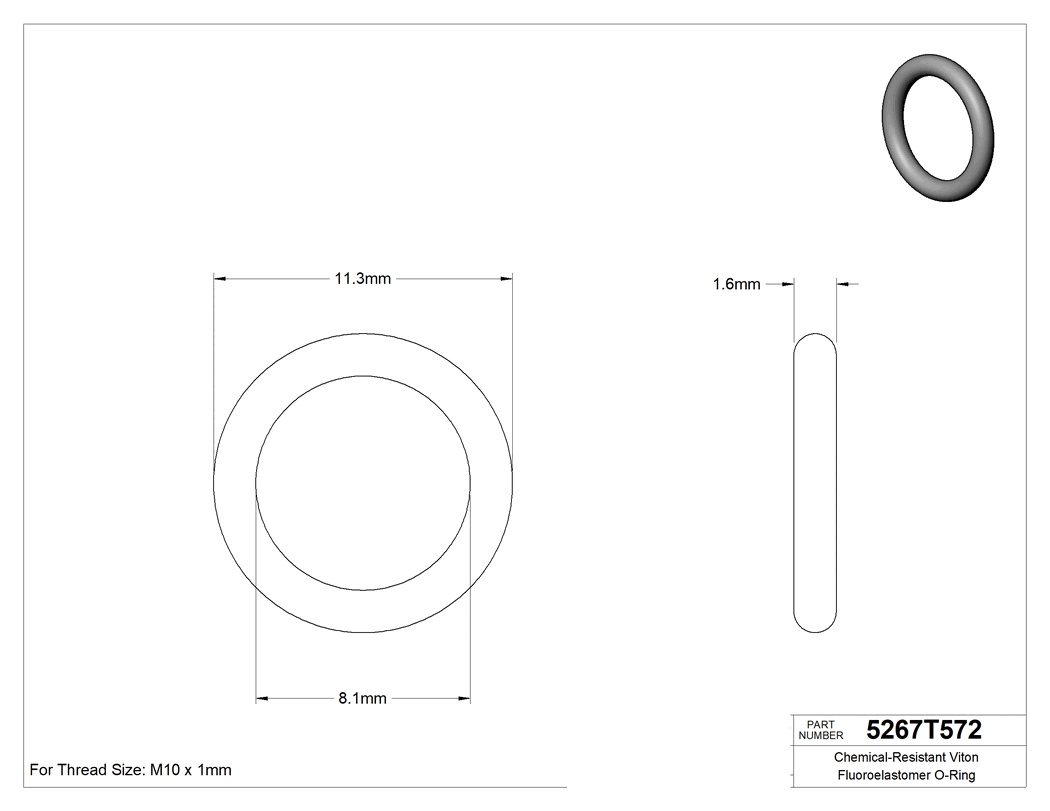 Technical drawing - 5267T571